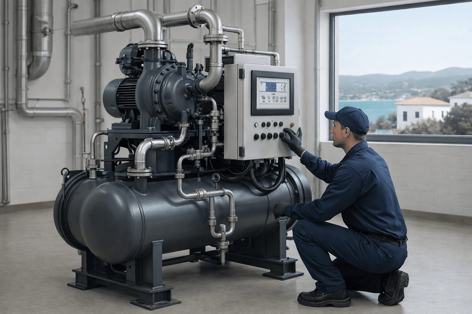 Chiller Soğutma Sistemleri Kurulum Bakım ve Profesyonel Servis Hizmetleri görseli